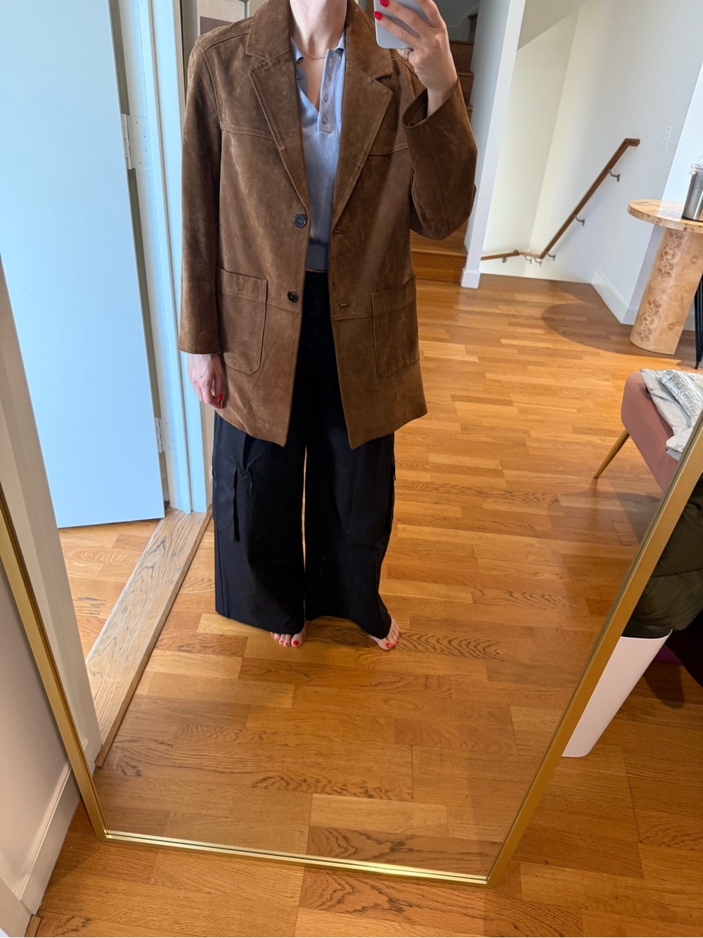 Zara Suede Blazer - Picture 4 of 4